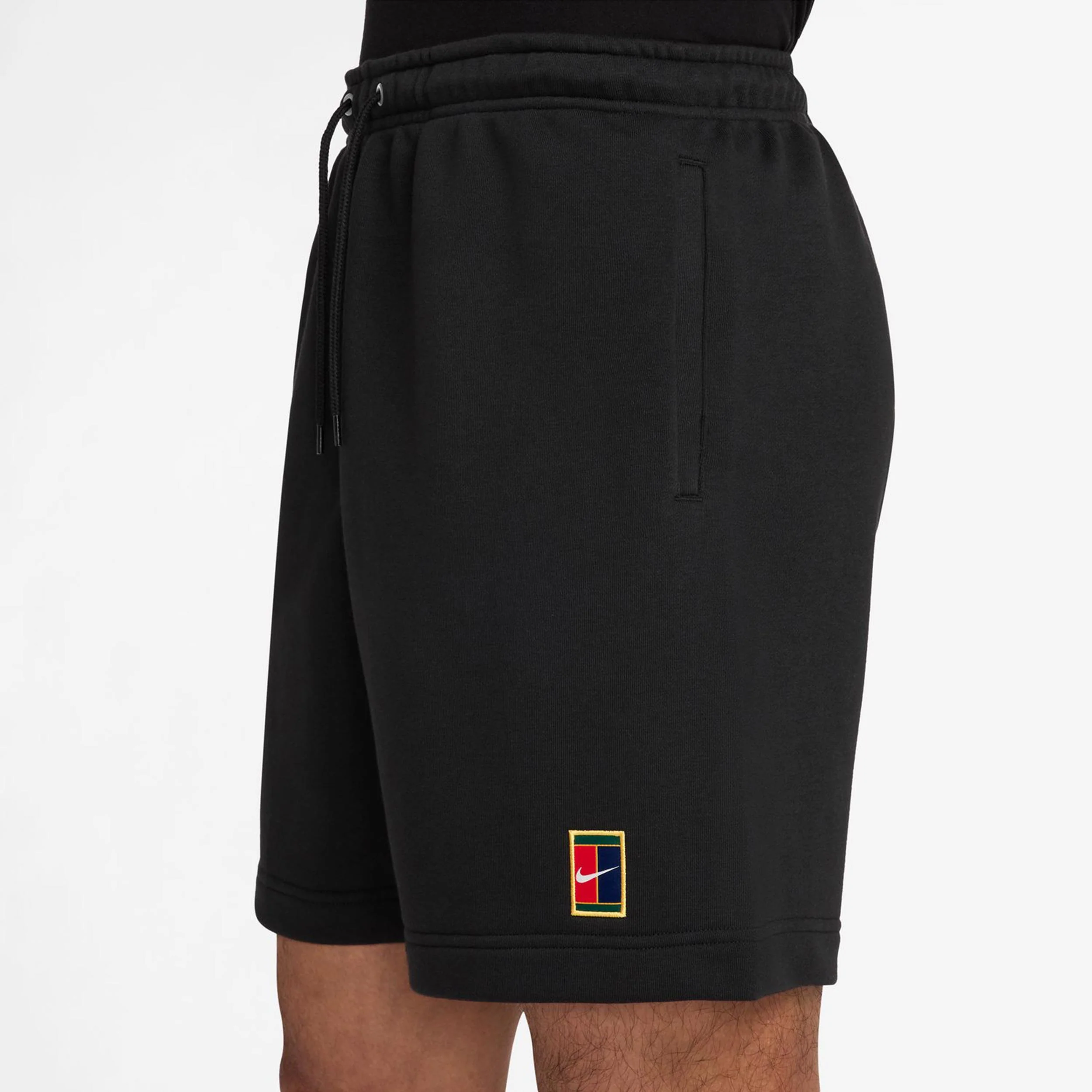 Court Dri-Fit Heritage Fleece Shorts Hombres-Negro - Image 3