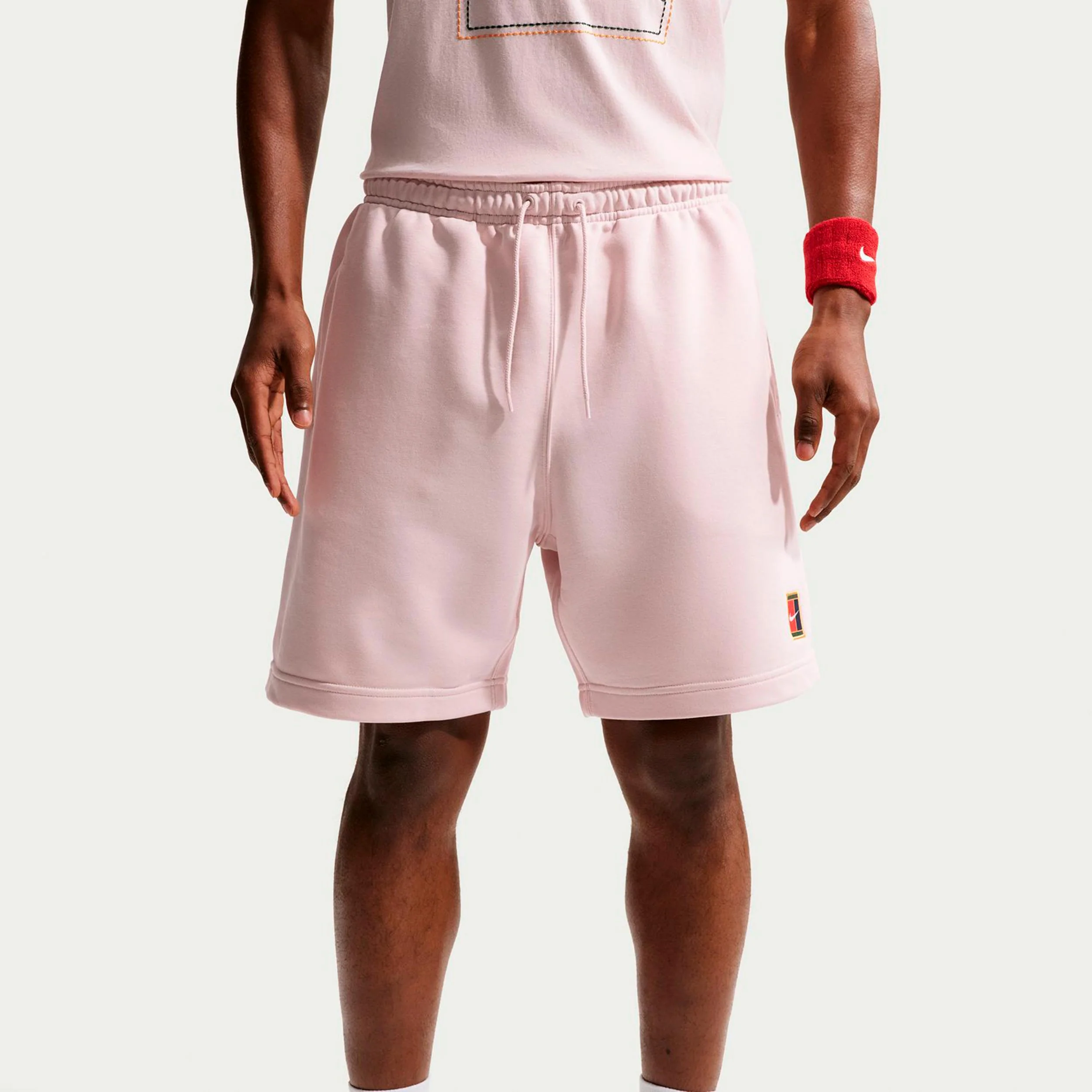 Court Dri-Fit Heritage Fleece Shorts Hombres - rosa viejo