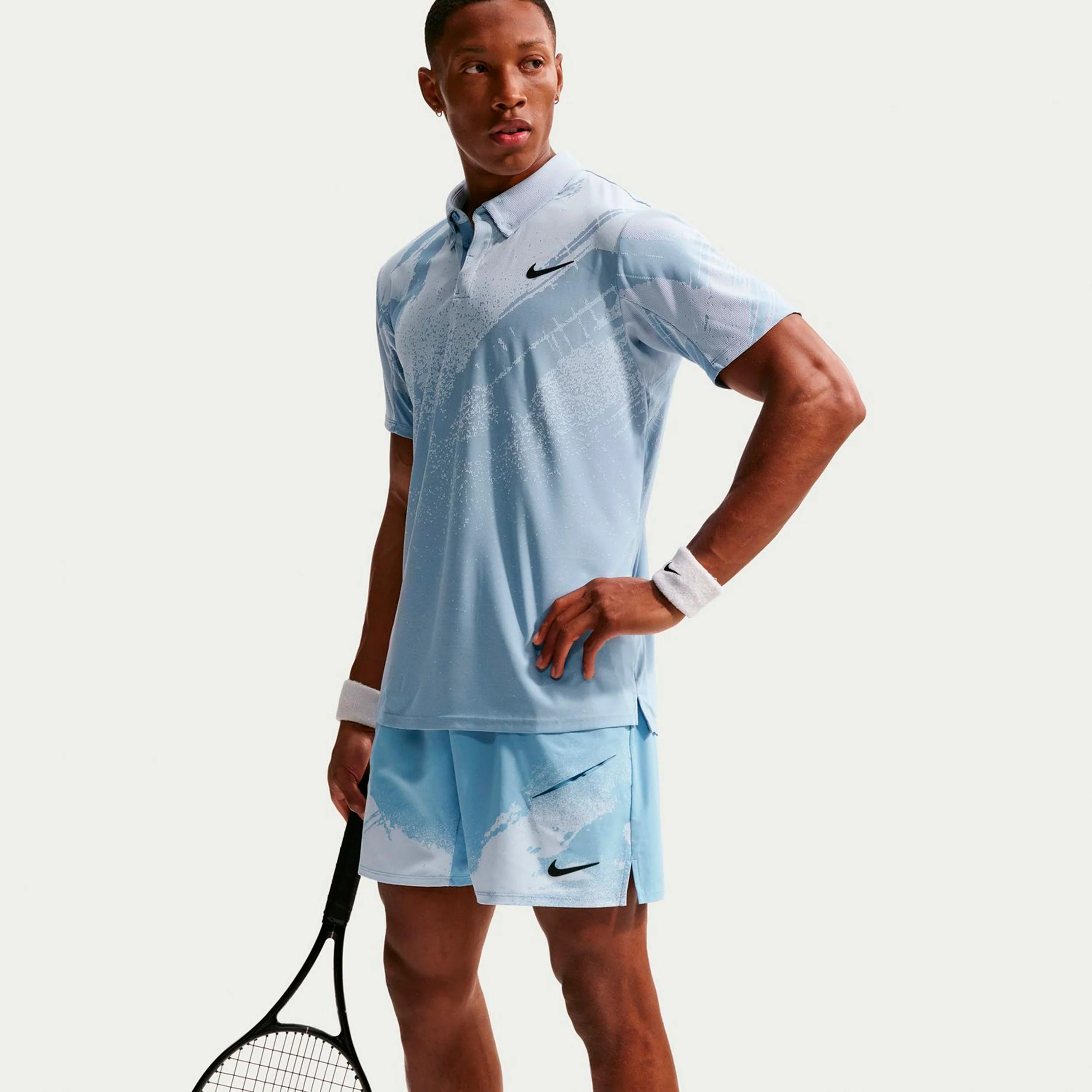 Court Dri-Fit Slam Shorts Hombres - azul claro - Image 7