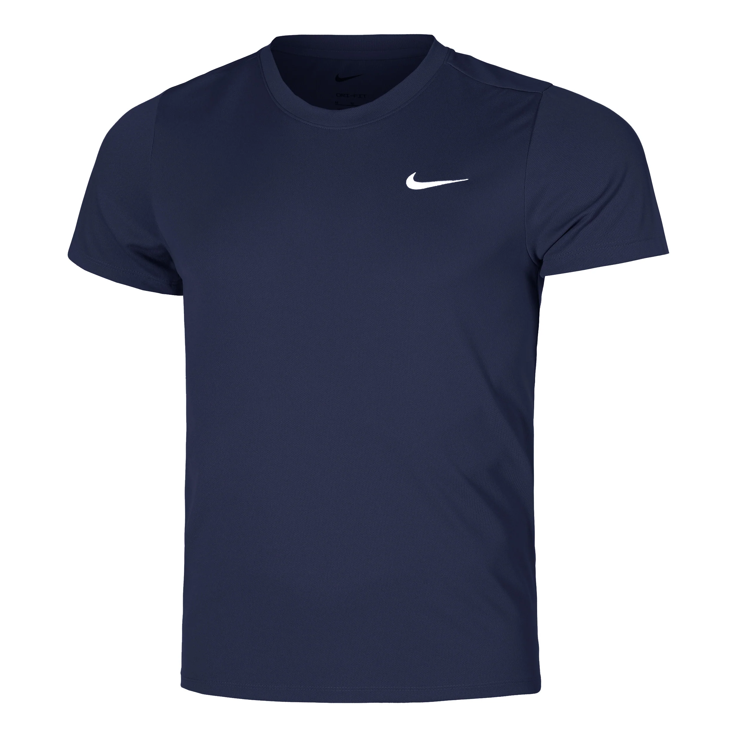 Court Dry Victory Camiseta De Manga Corta Hombres-Azul Oscuro,Blanco