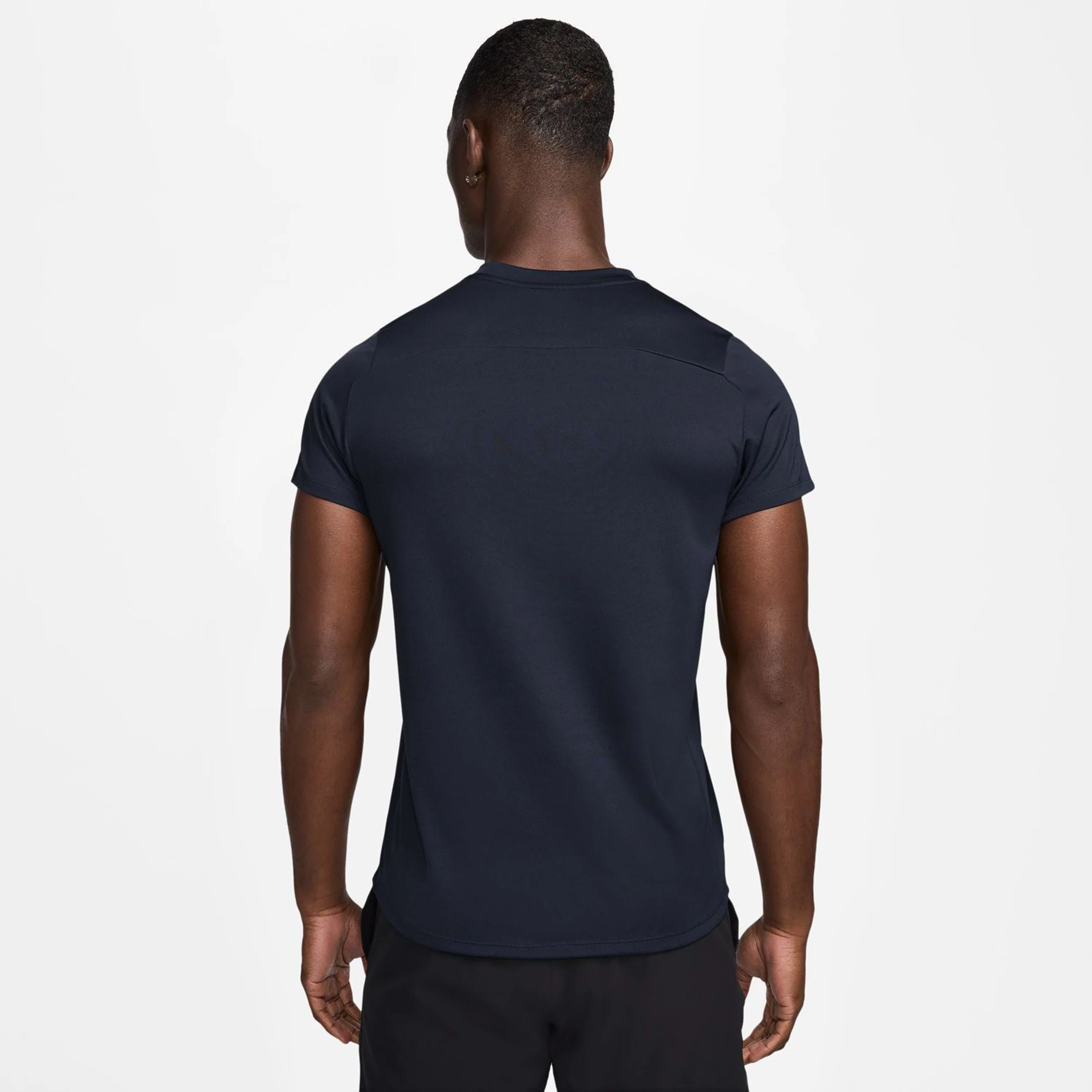 Court Dry Victory Camiseta De Manga Corta Hombres-Azul Oscuro,Blanco - Image 5