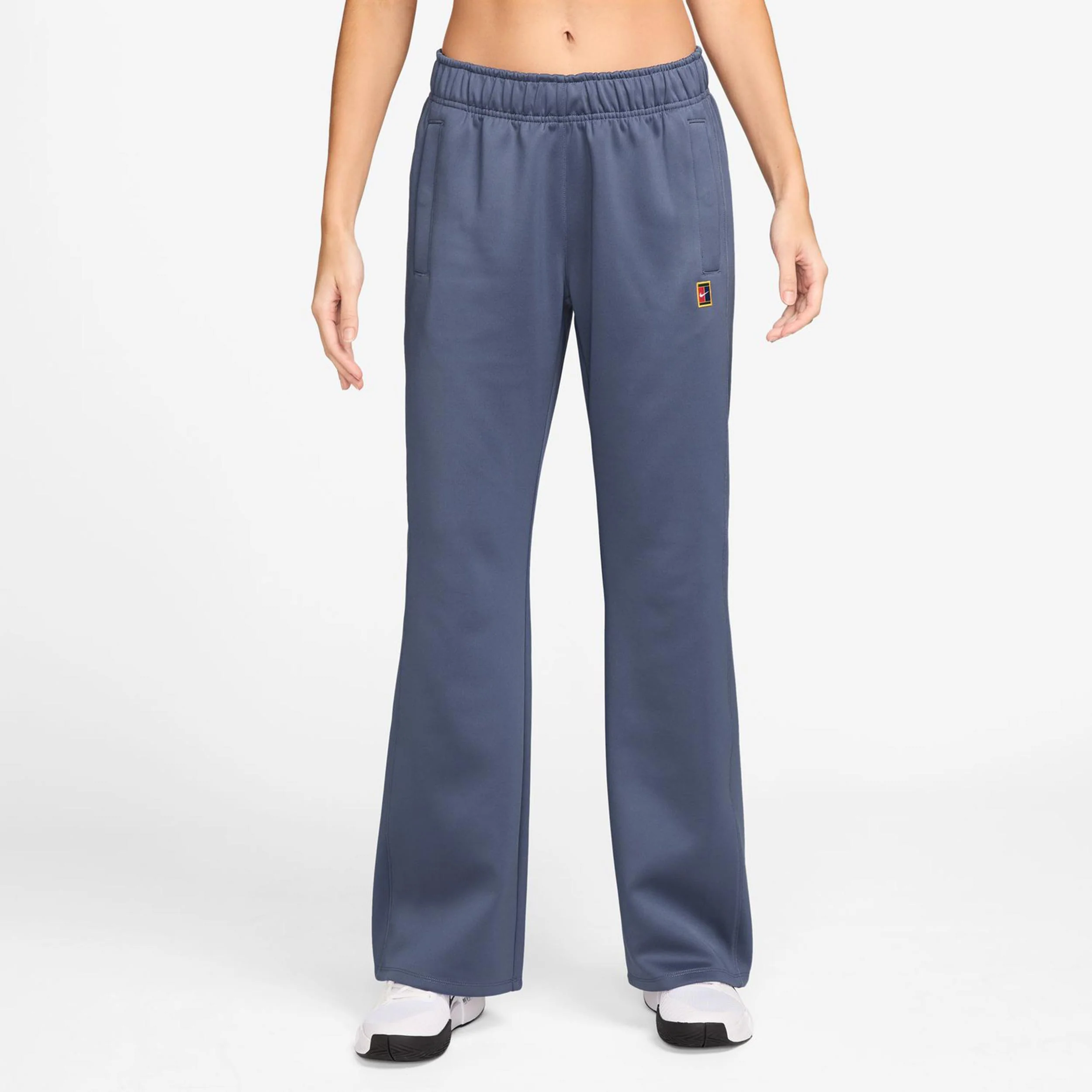 Court Mid Rise Polyknit Heritage Pantalón De Entrenamiento Mujeres-Azul-gris
