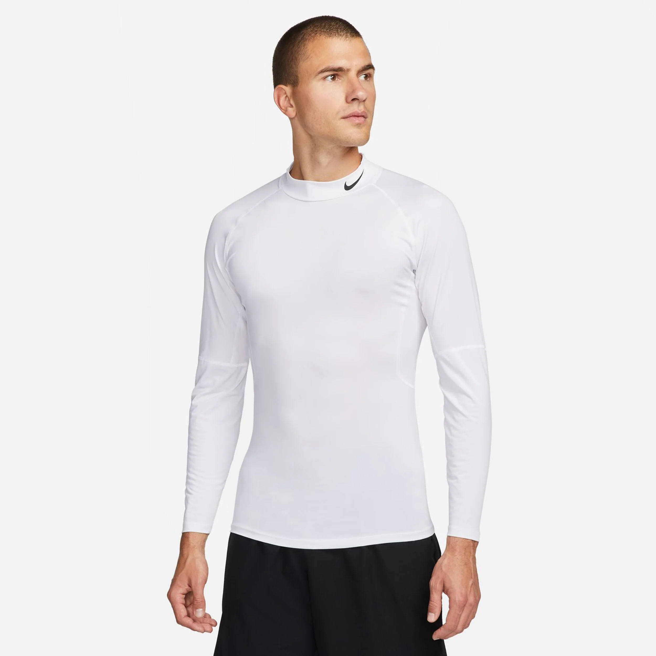 Dri-Fit Camiseta De Manga Larga Hombres-Blanco - Image 5