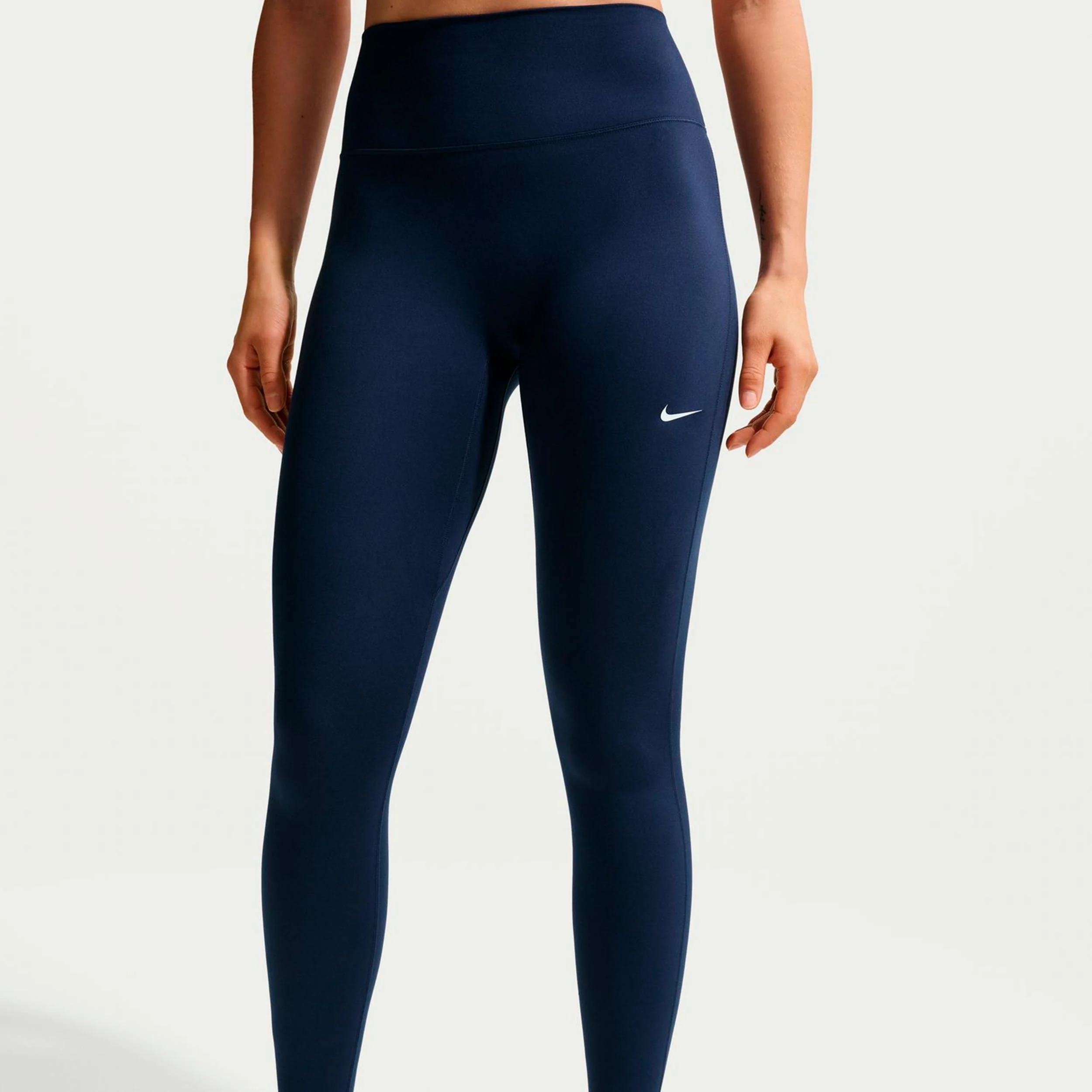 Dri-Fit One High Rise Malla Mujeres - azul oscuro
