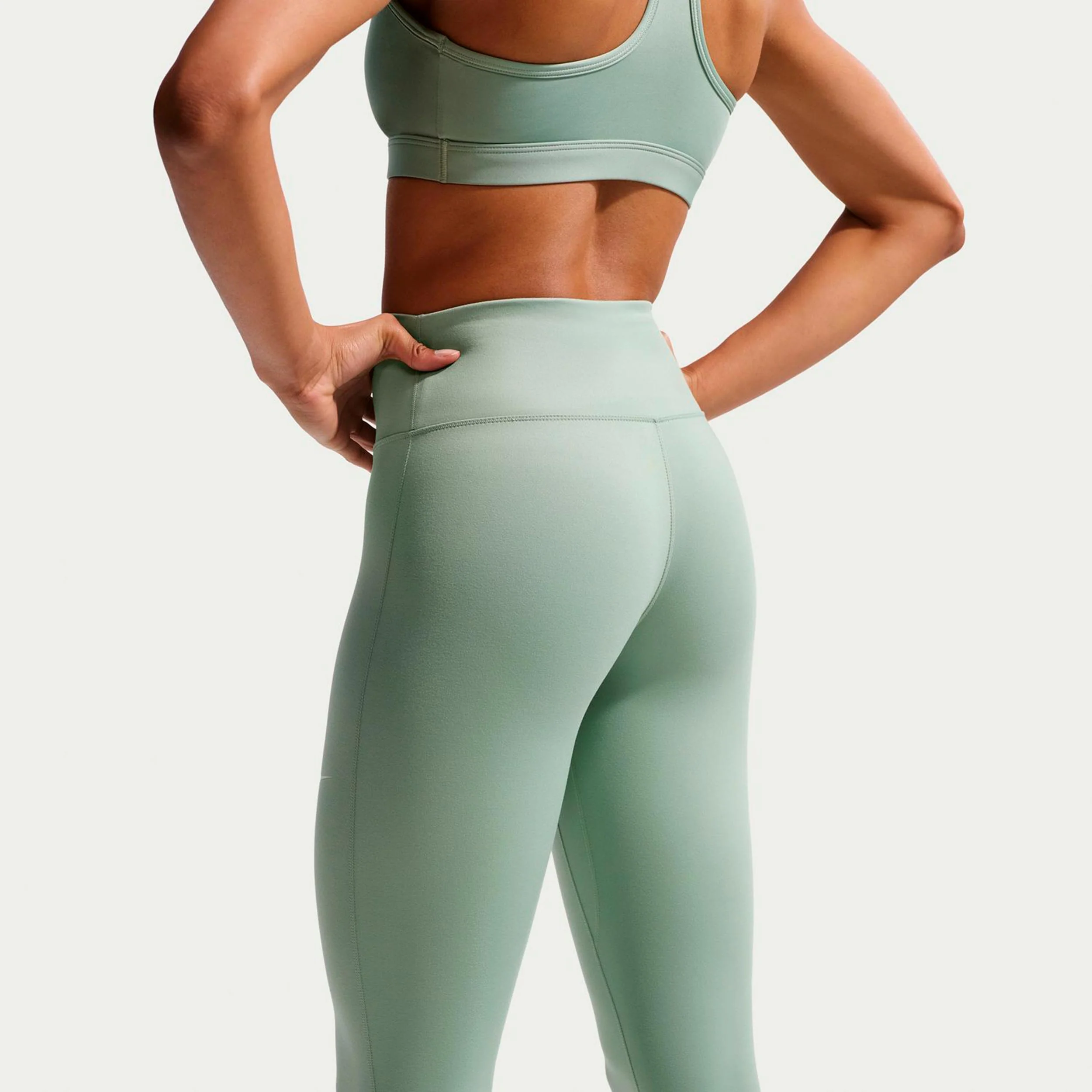 Dri-Fit One High Rise Malla Mujeres - salvia - Image 4