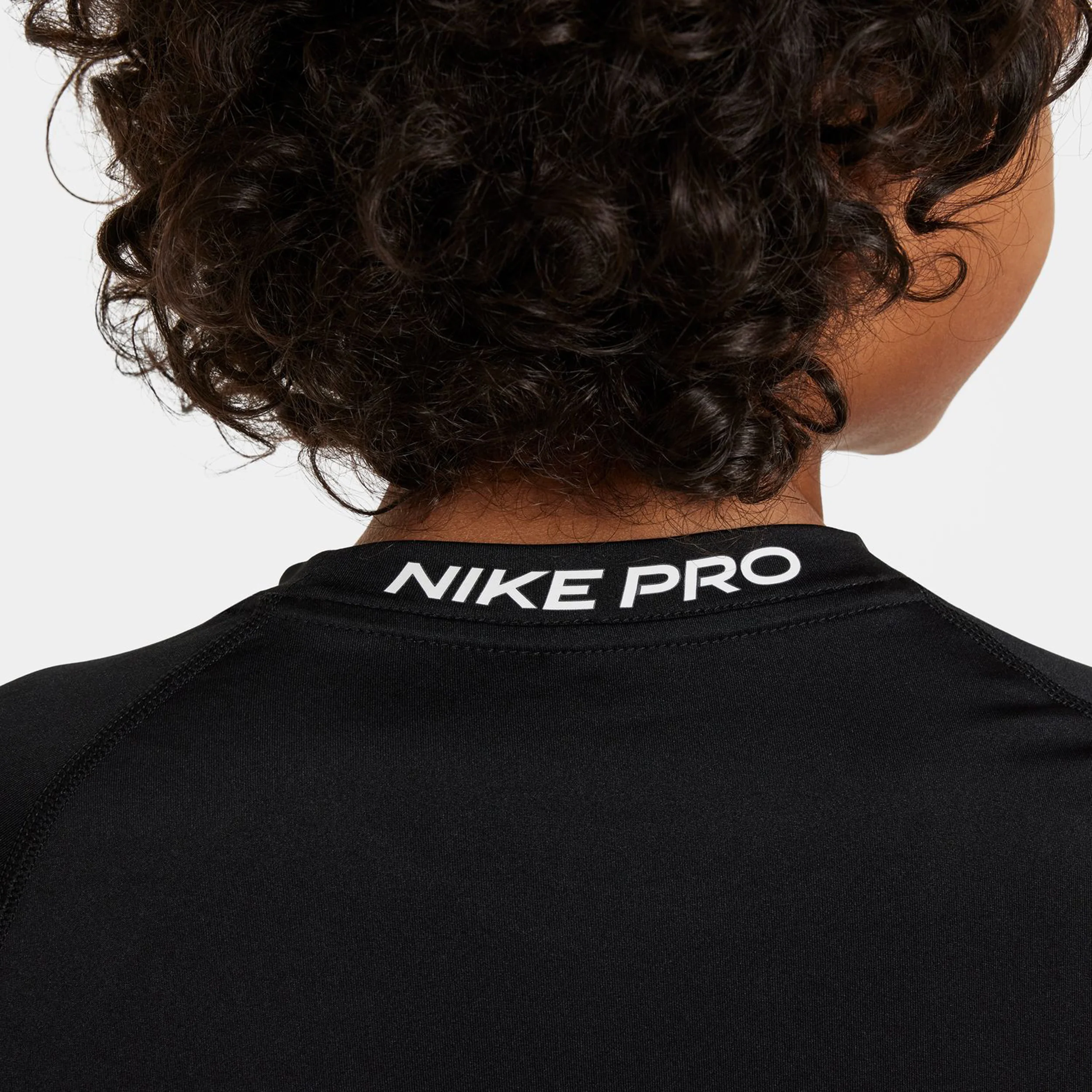 Dri-Fit Pro Camiseta De Manga Corta Chicos-Negro - Image 10