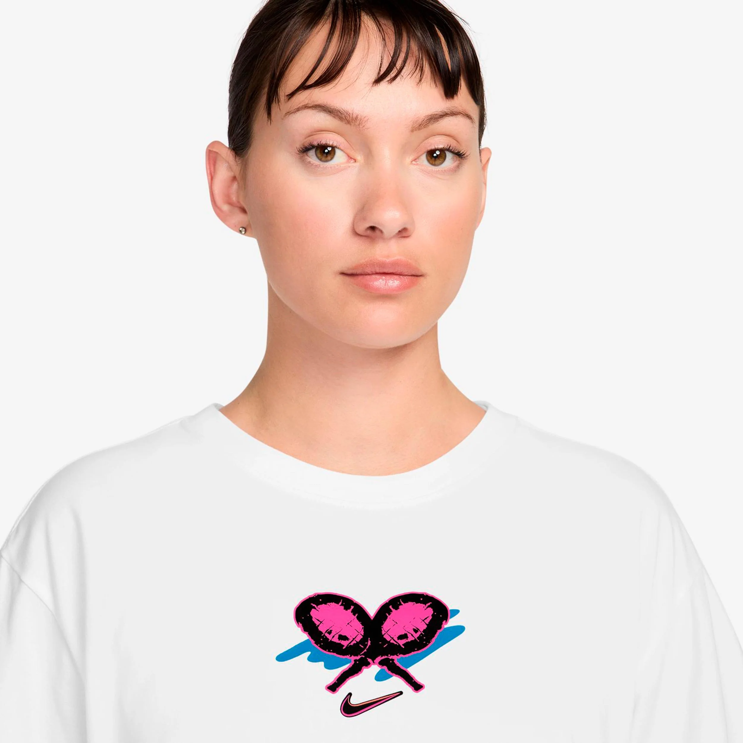 Dri-Fit Slam Oversize Camiseta de manga corta Mujeres-blanco - Image 3