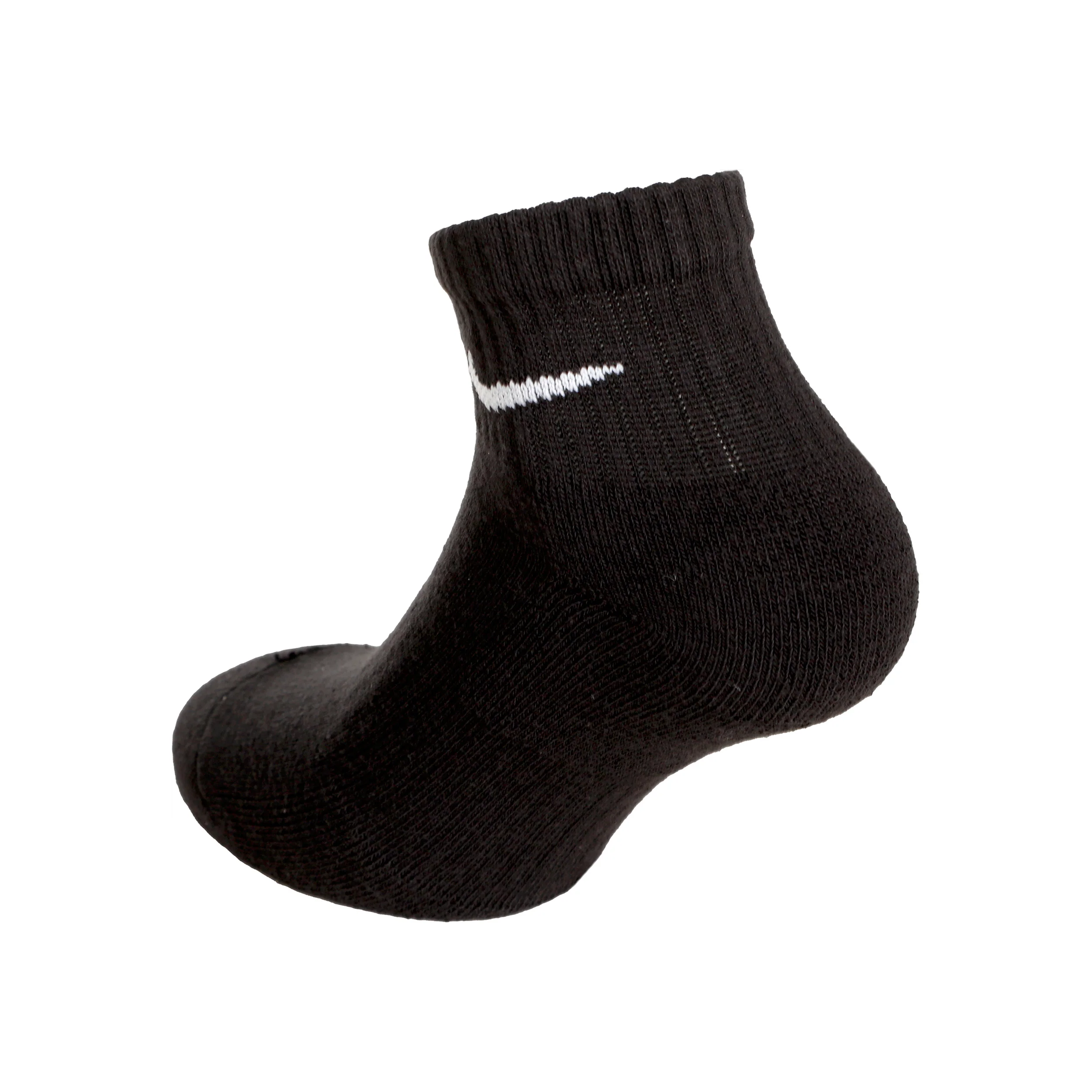 Everyday Cushioned Ankle Calcetines de tenis Pack de 3 Unisex - negro, blanco - Image 4