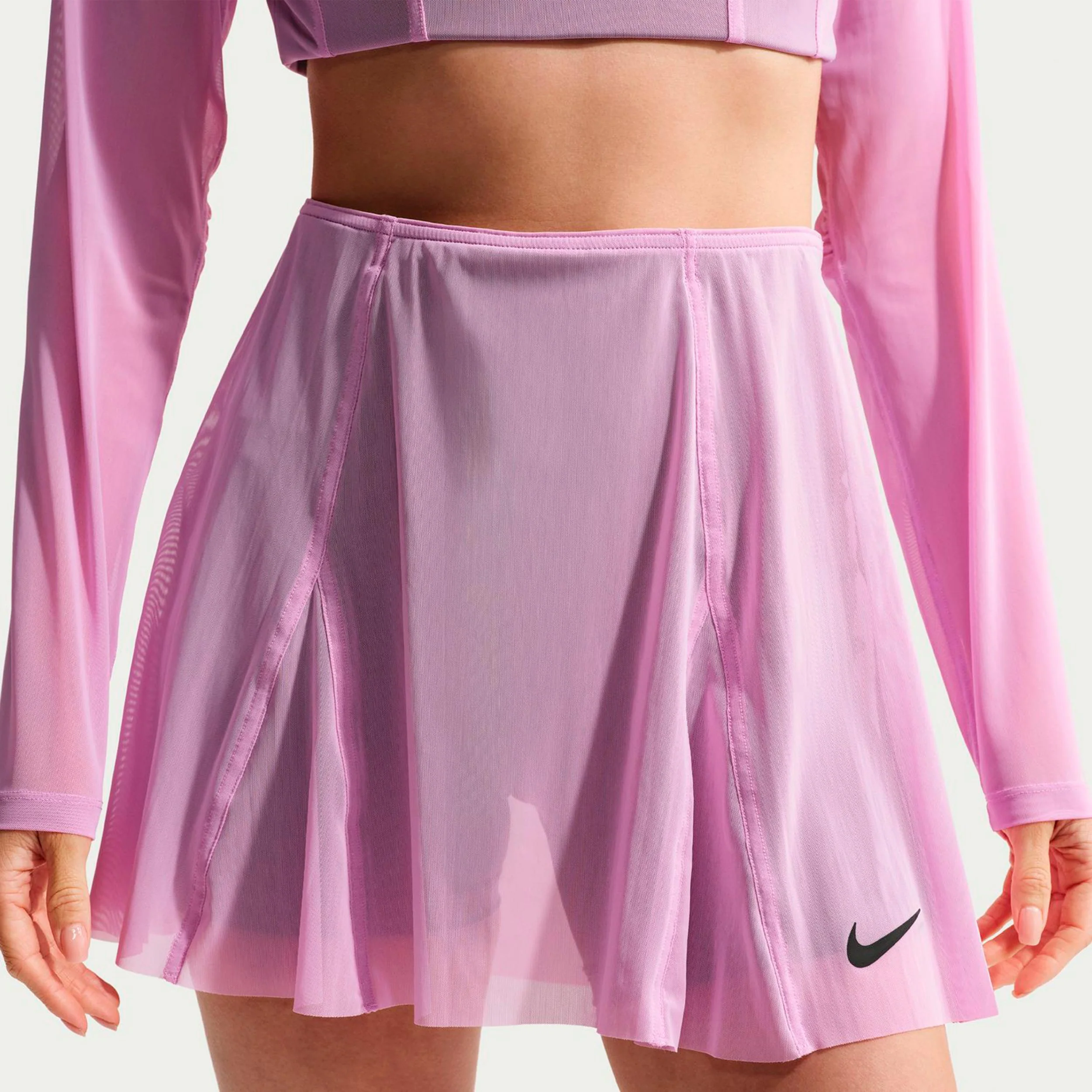 Qinwen Zheng Court Slam High Rise Falda Mujeres-violeta - Image 5