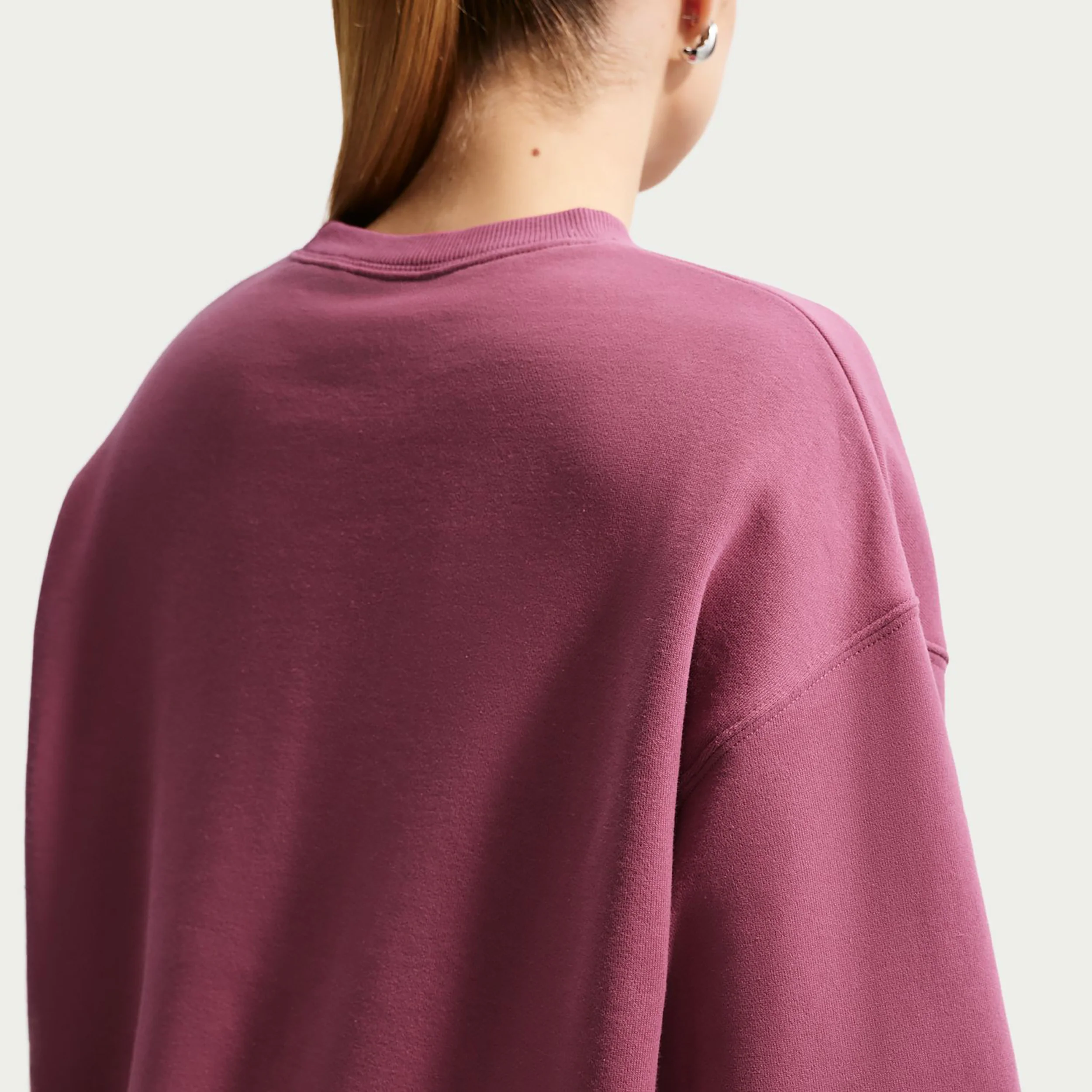Studio Fleece Sudadera Mujeres - malva - Image 3