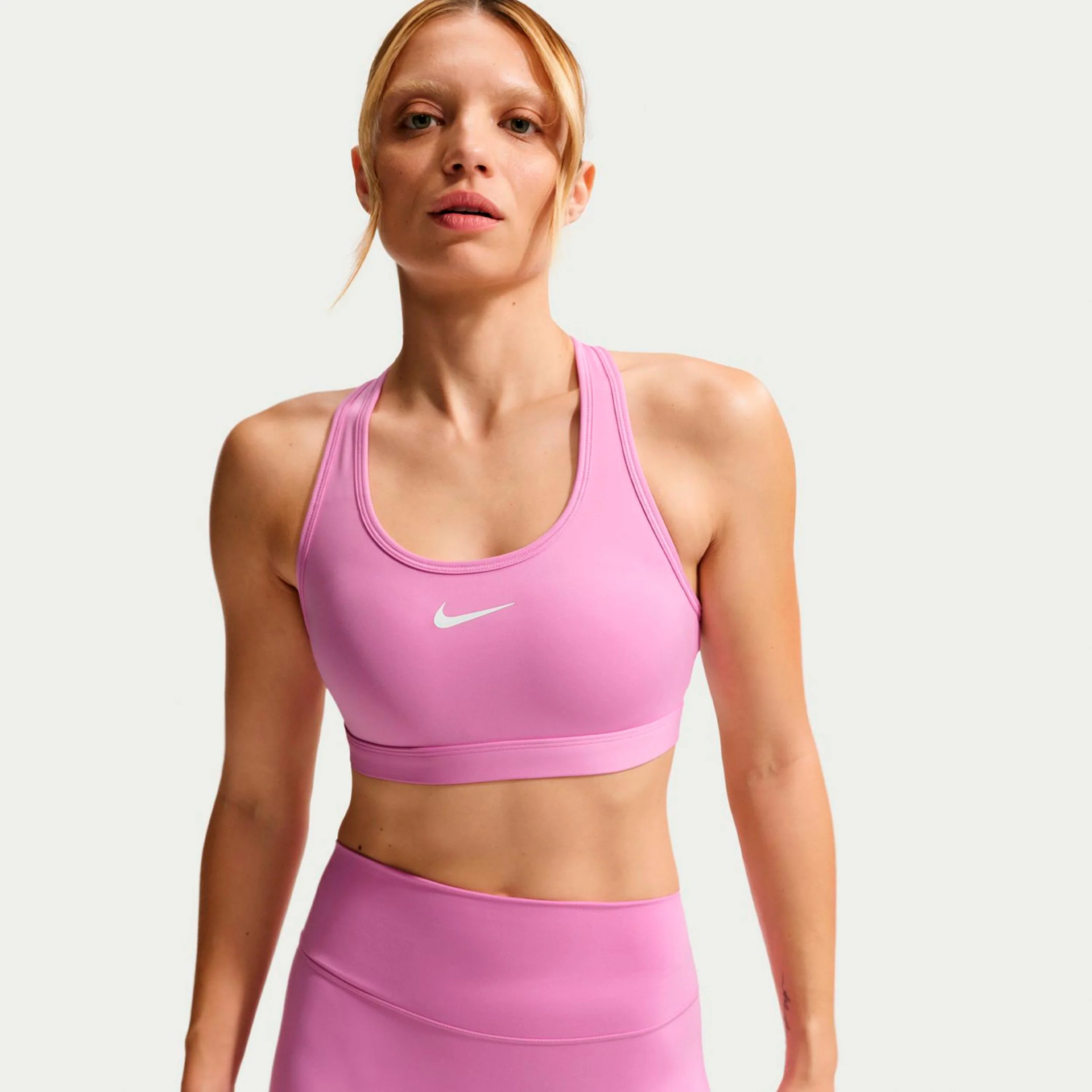 Swoosh Medium Sujetador deportivo Mujeres - violeta