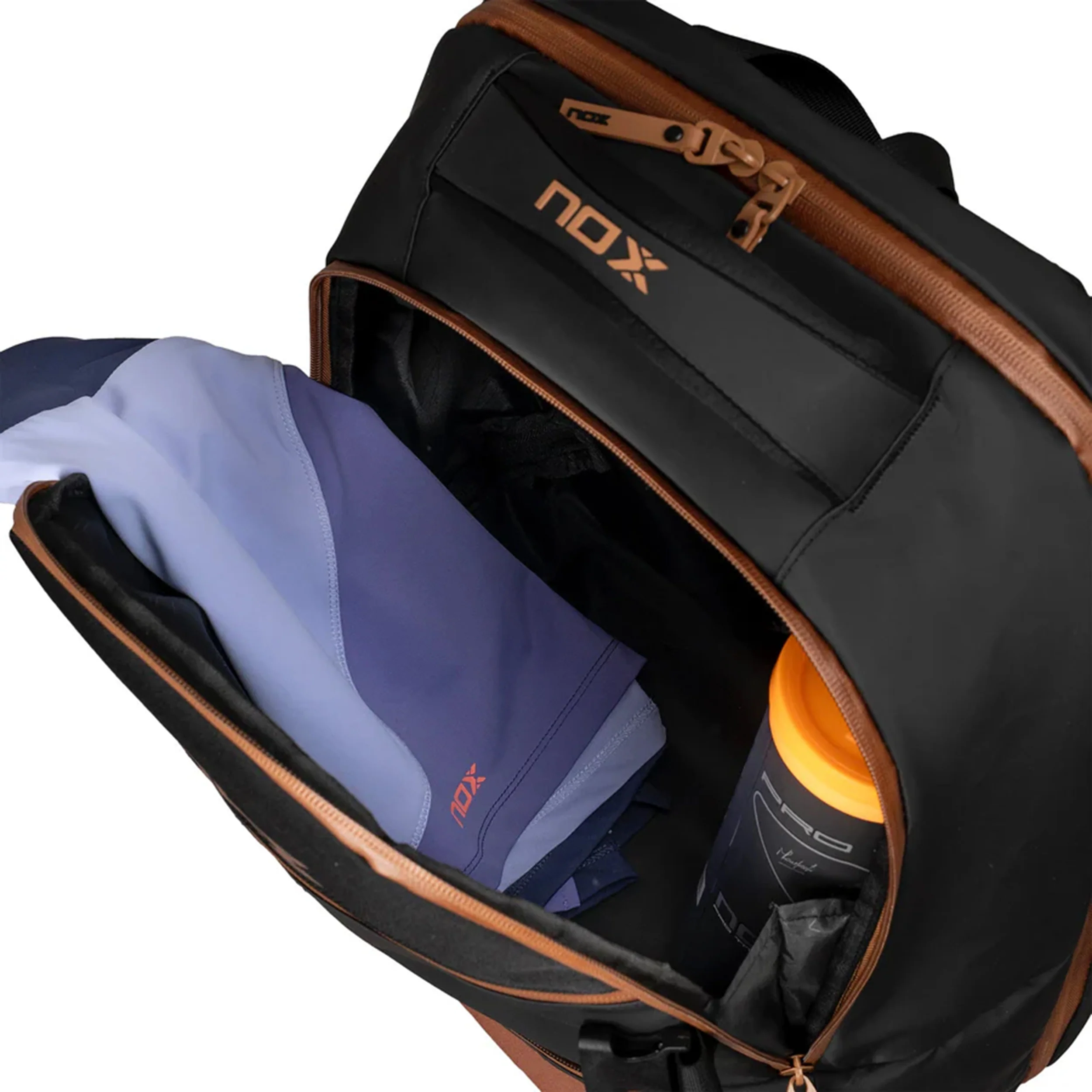 Open Series Mochila-Negro,Bronce - Image 4