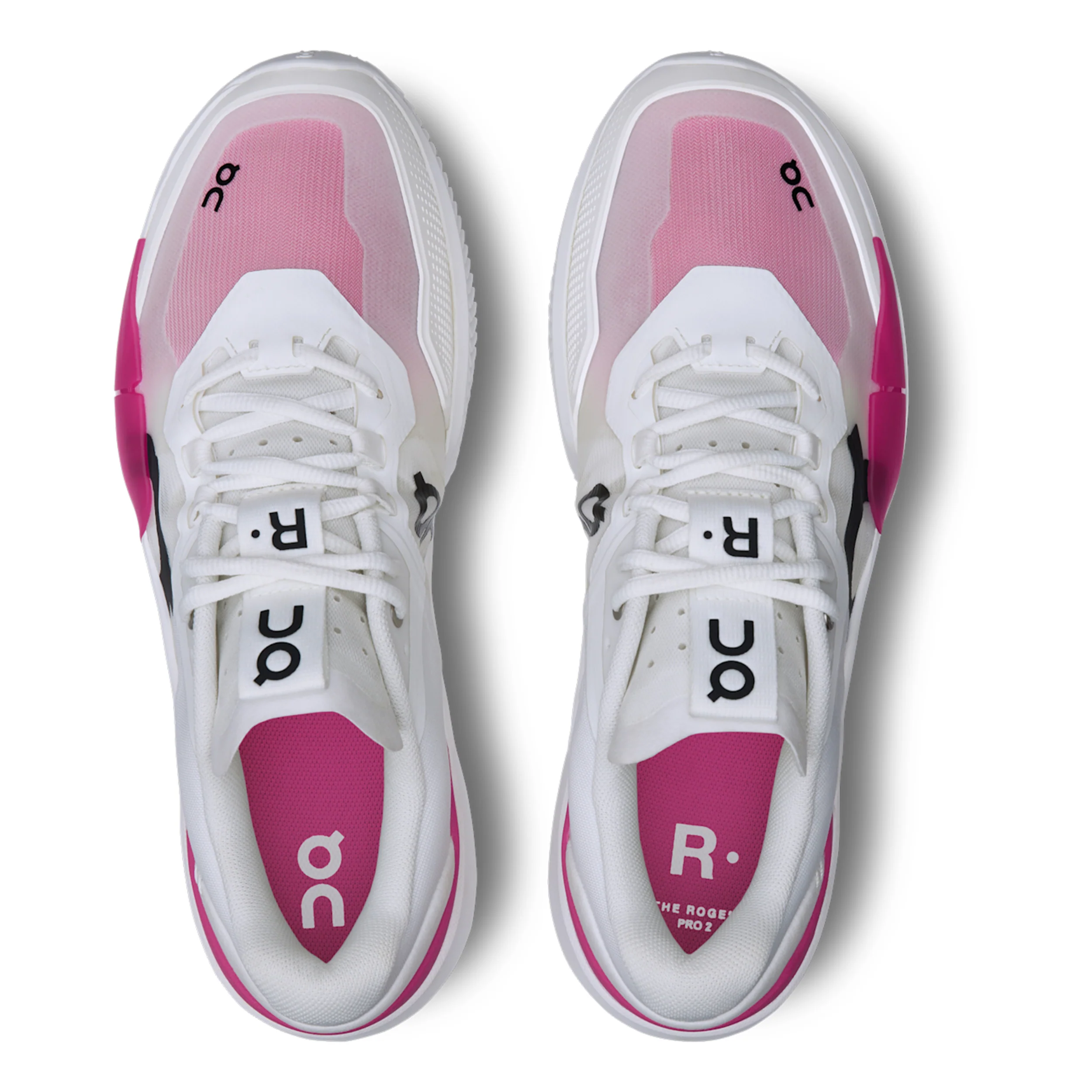 The Roger Pro 2 Zapatilla Todas Las Superficies Hombres-Blanco,Rosa - Image 3
