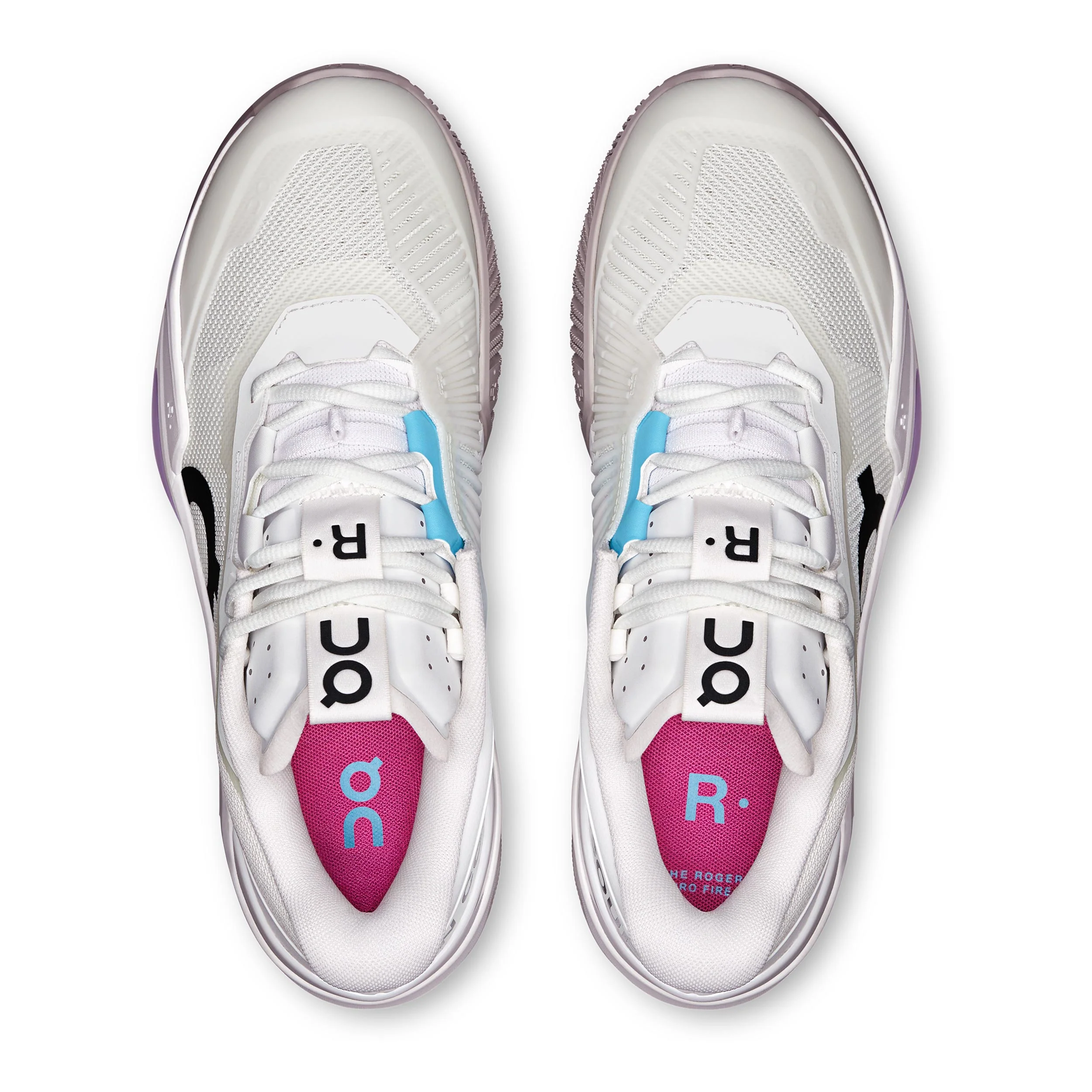 THE ROGER Pro Fire Zapatilla todas las superficies Hombres - blanco, rosa - Image 3