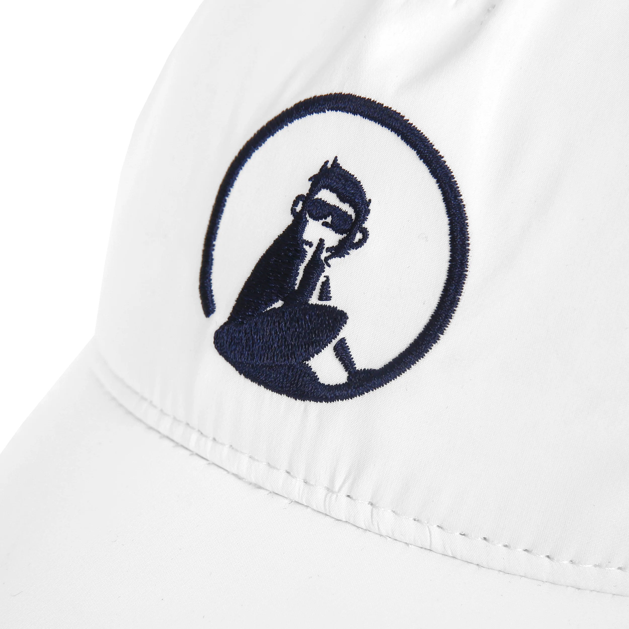 Court Gorra Niños-Blanco,Azul Oscuro - Image 3