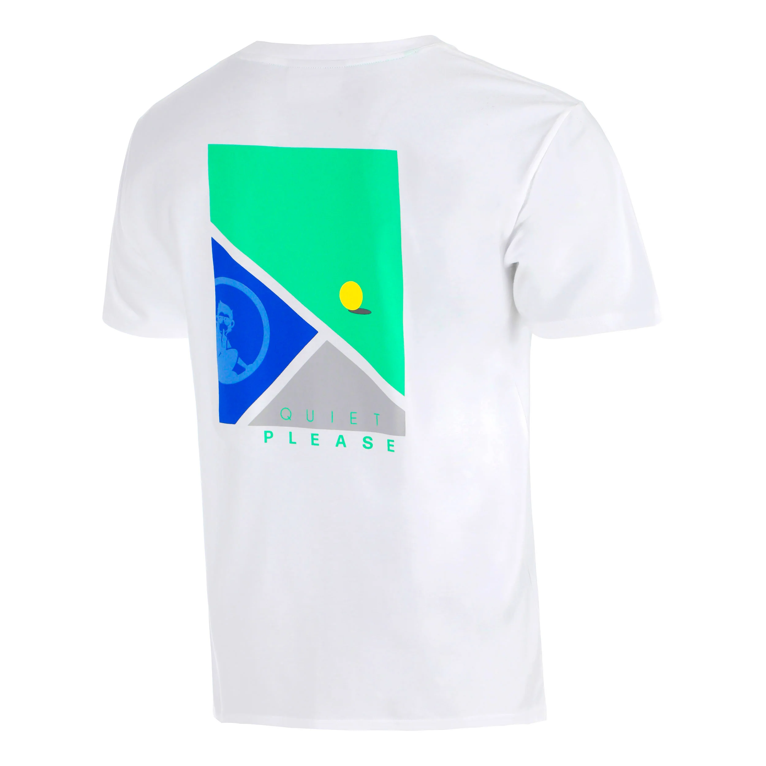 Crush T-Line Camiseta de manga corta Hombres-blanco, azul - Image 3