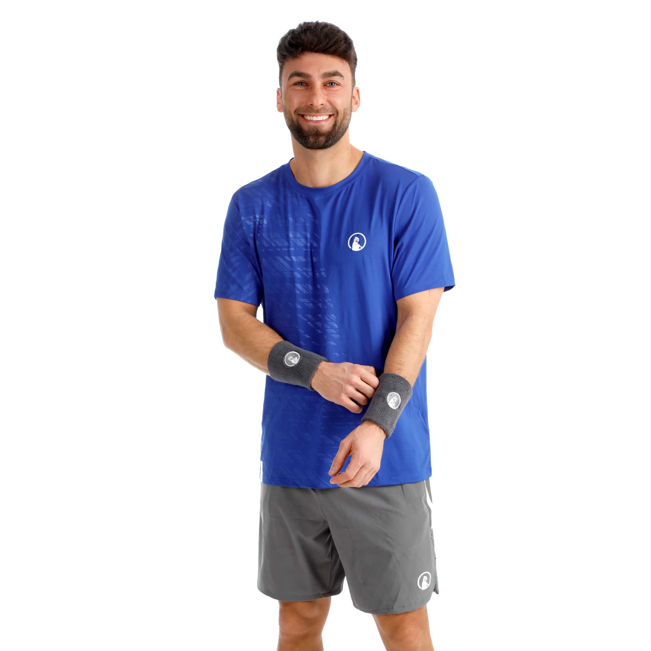 Drop 7in Shorts Hombres - gris, blanco - Image 6