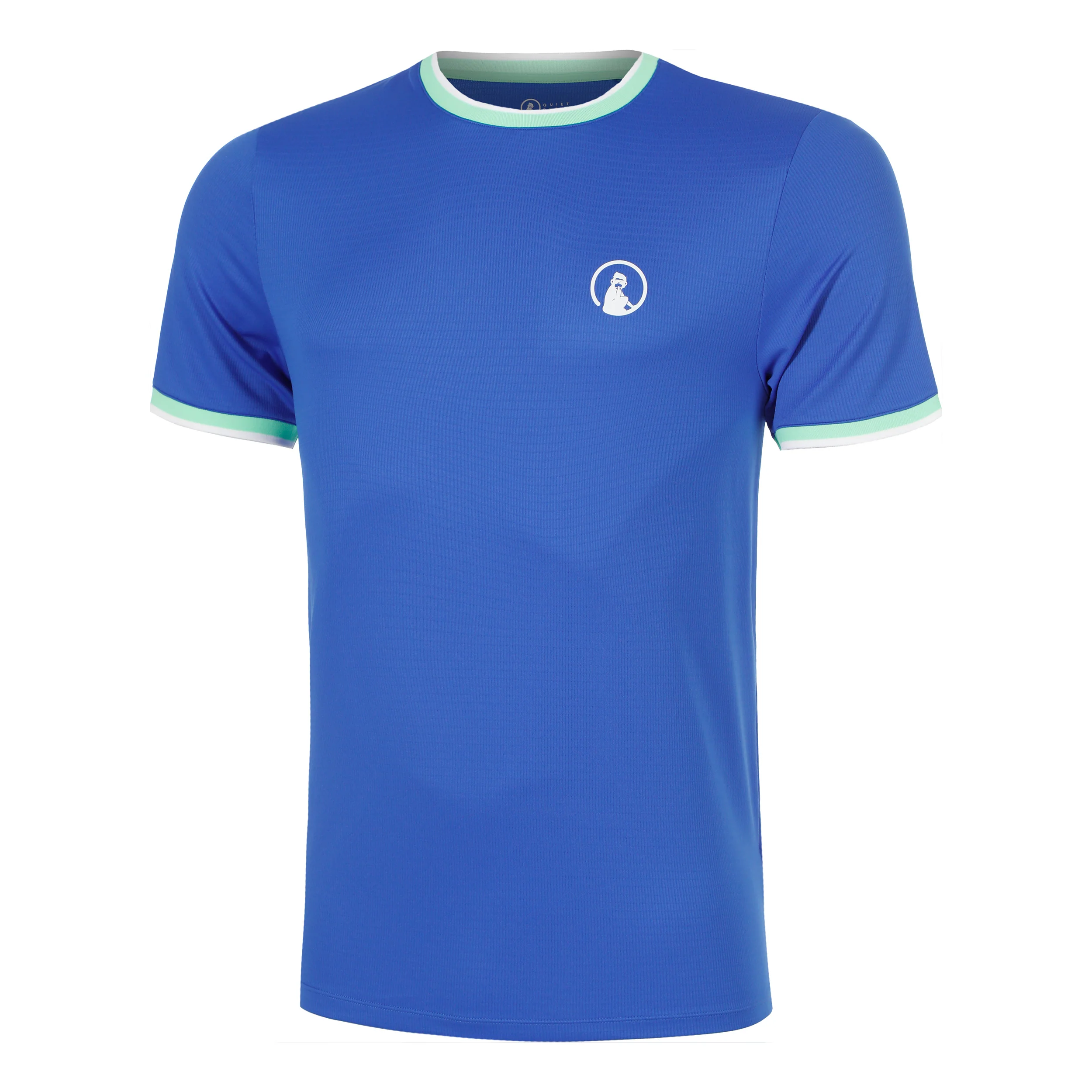 Joy Break Ringer Camiseta de manga corta Hombres - azul, blanco