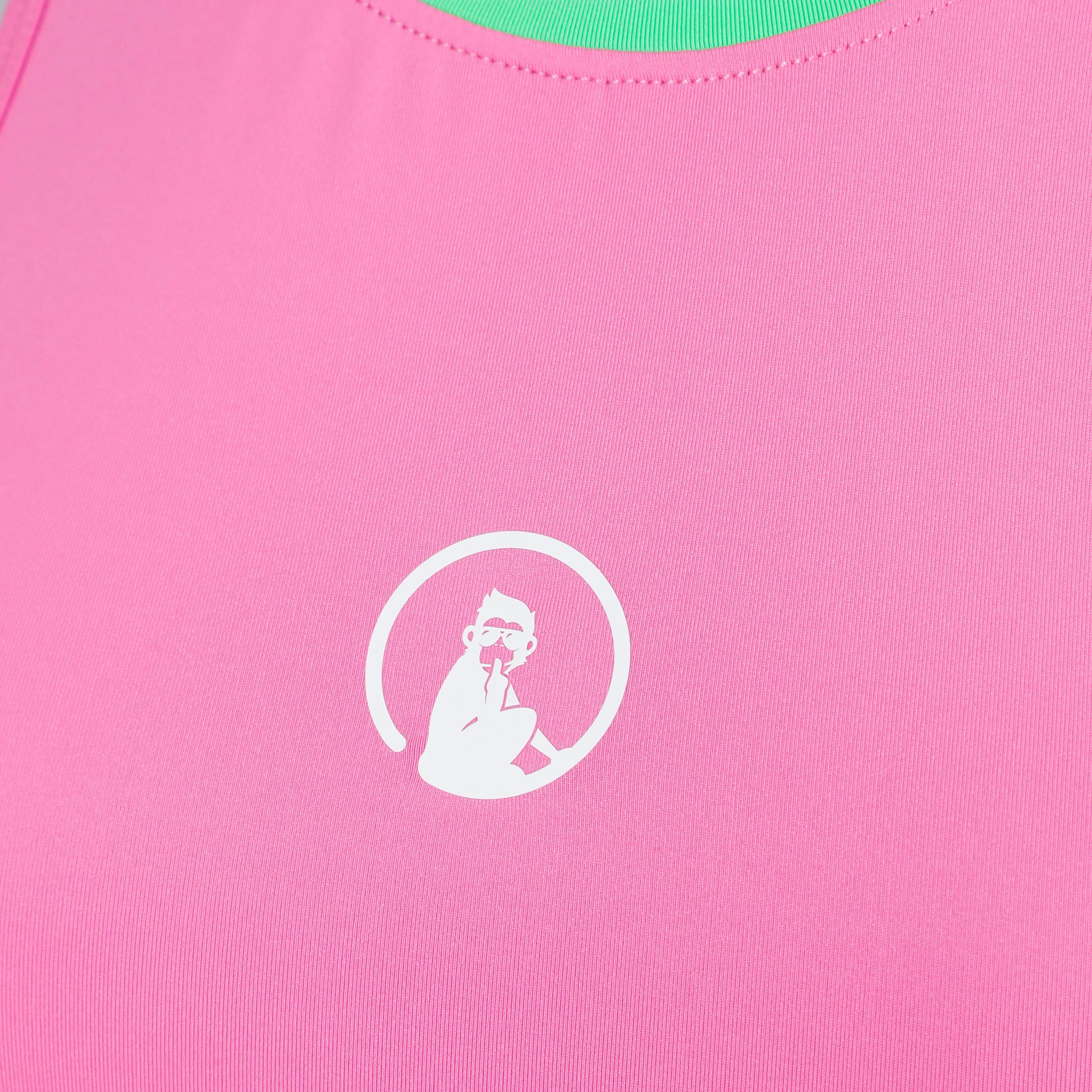 Joy Racerback 2.0 Camiseta de tirantes Mujeres - rosa, blanco - Image 3