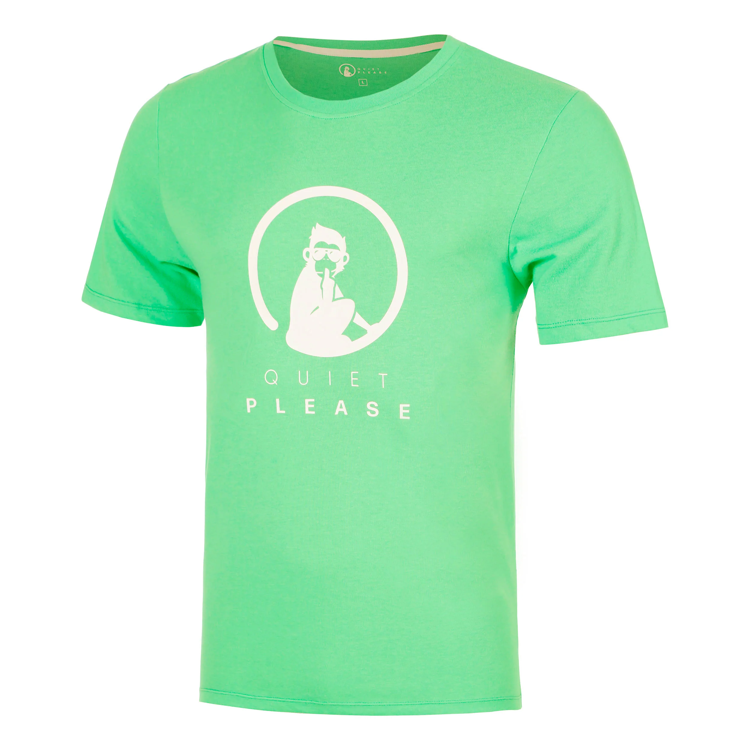 Joy Trainings Camiseta de manga corta Hombres - verde, blanco