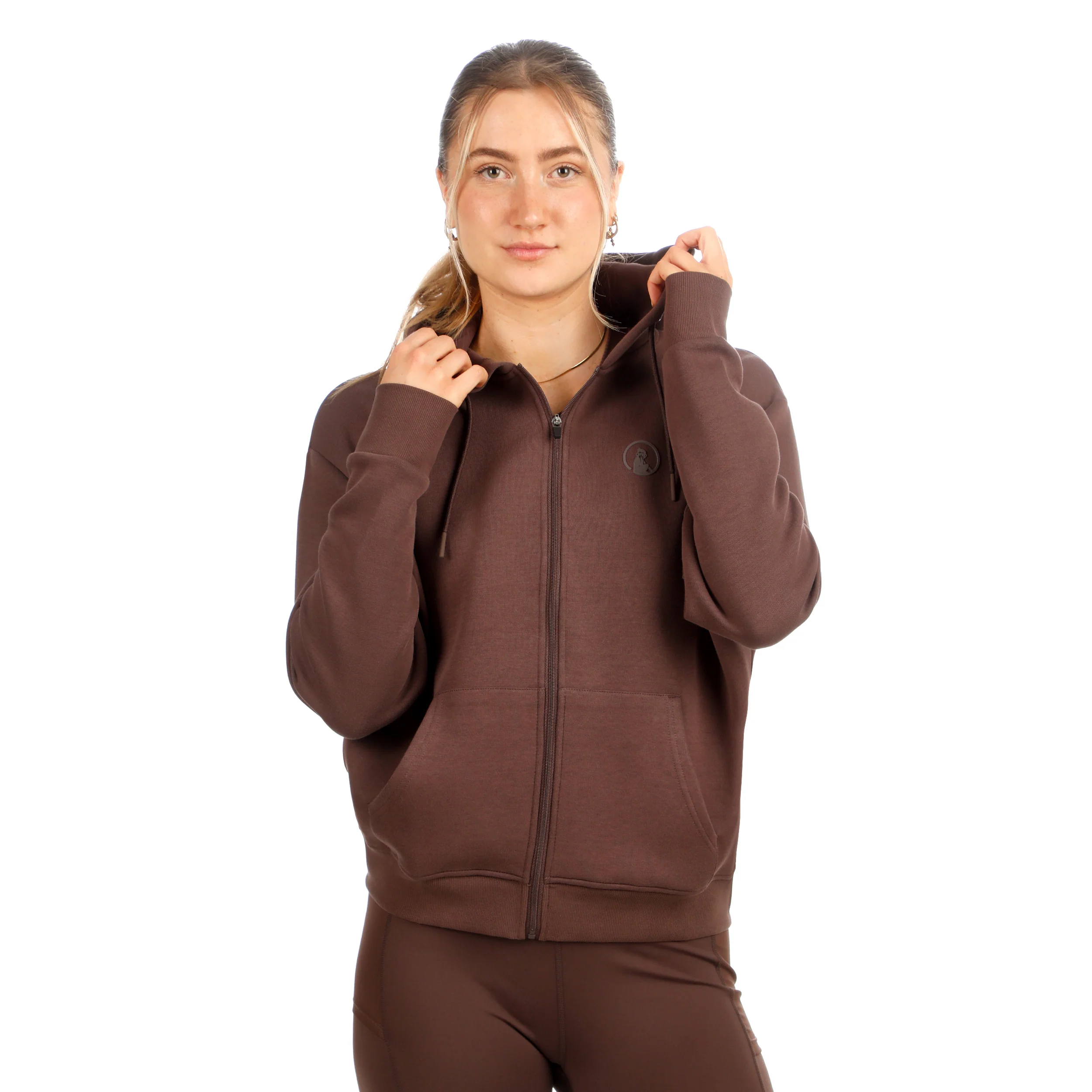 Memories Core Zip W Sudadera con cremallera Mujeres - marrón - Image 5