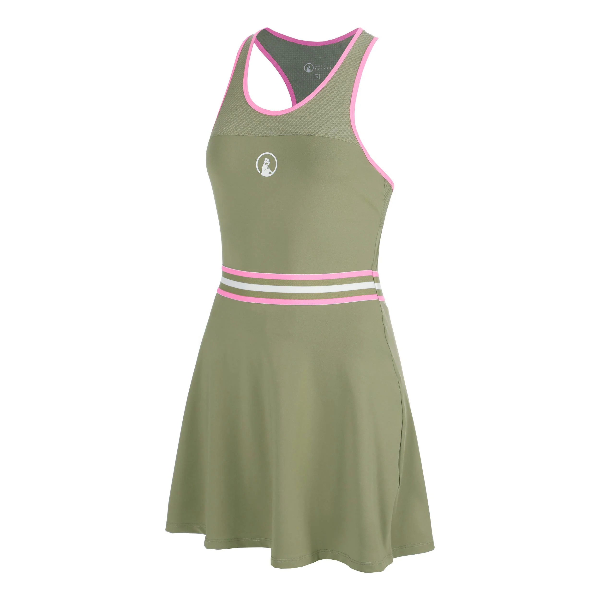 Memories Racerback Vestido Mujeres - caqui