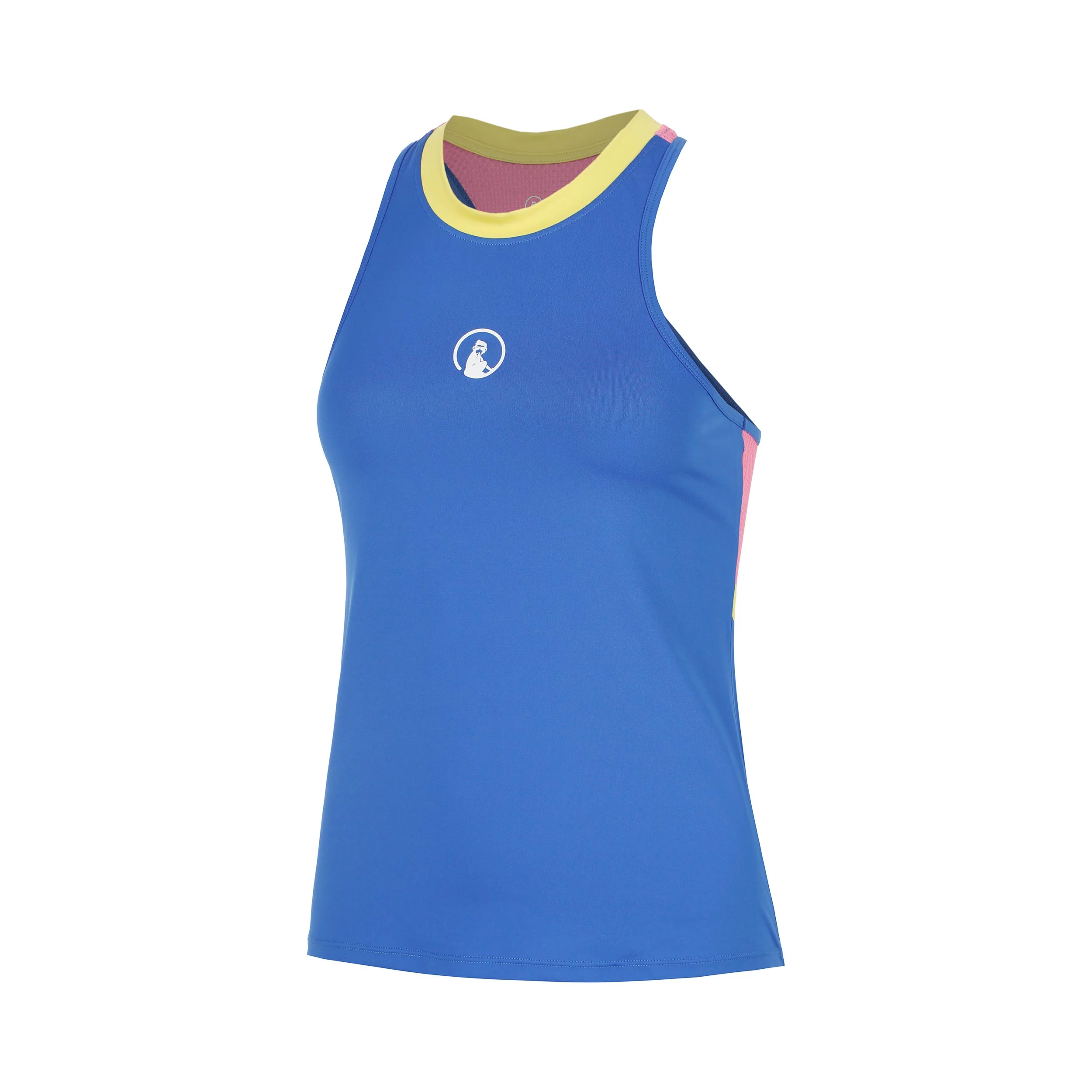 Racerback 2.0 Camiseta de tirantes Chicas - azul, blanco