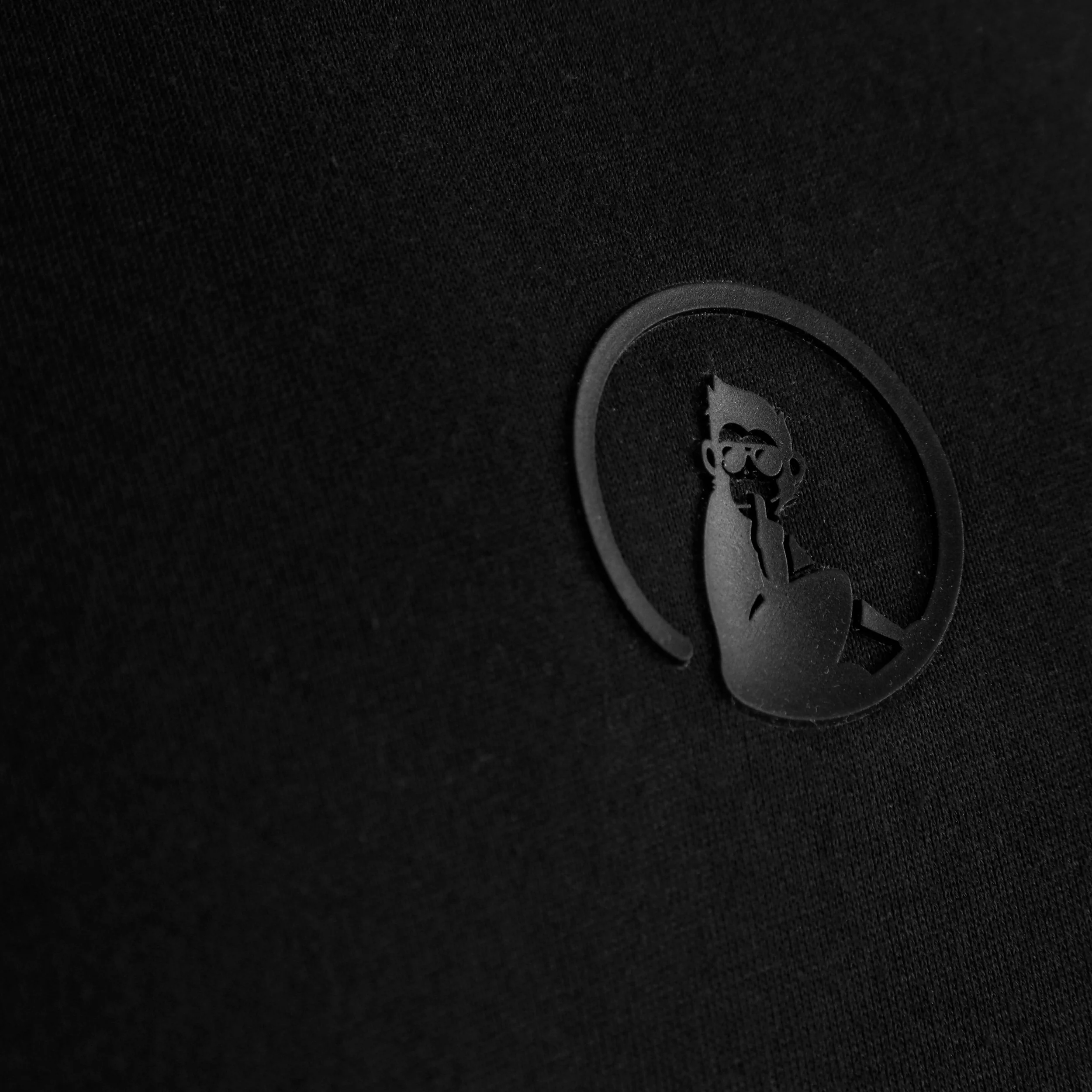 Tonal Core Sudadera Con Capucha Hombres-Negro - Image 3