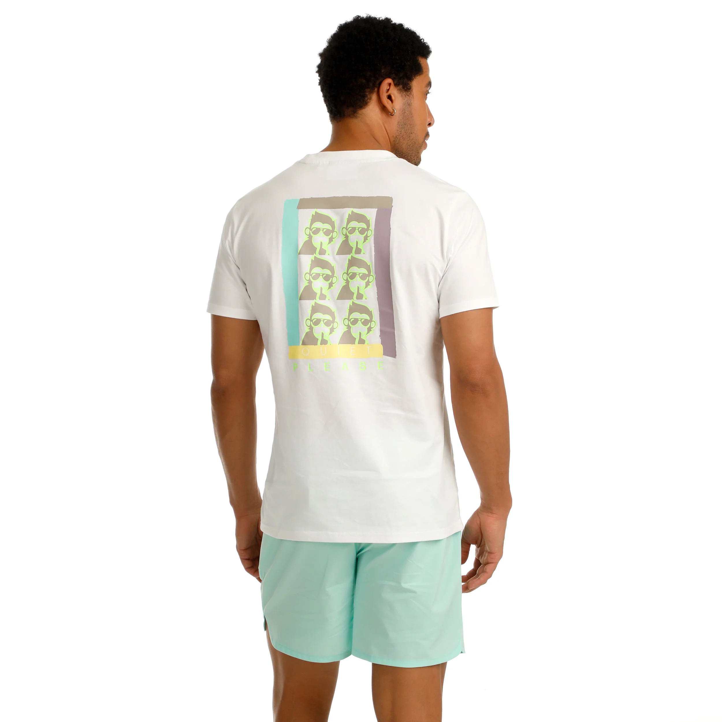 Wild Slam Shorts Hombres-Turquesa - Image 6