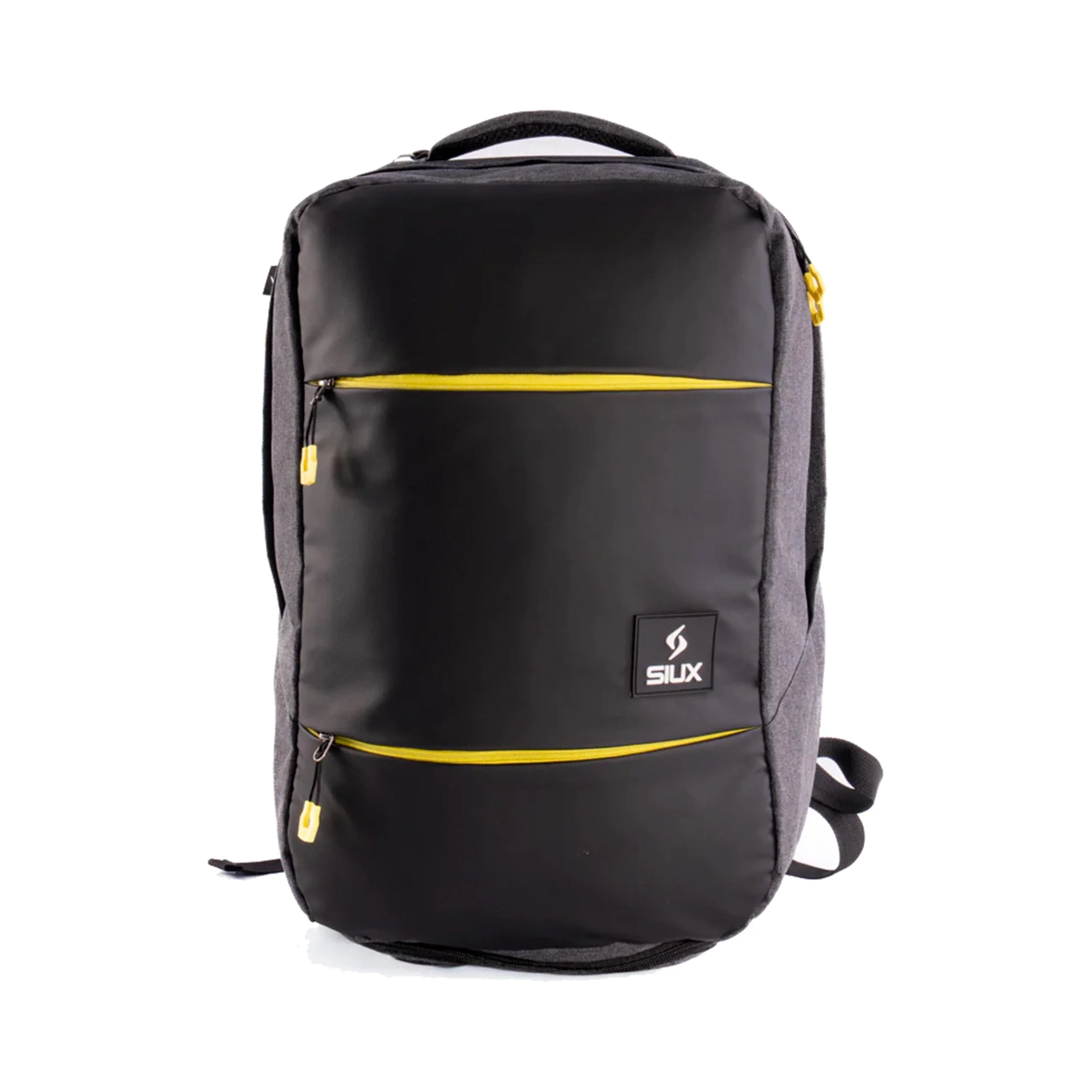 TRAIL Mochila - negro, amarillo