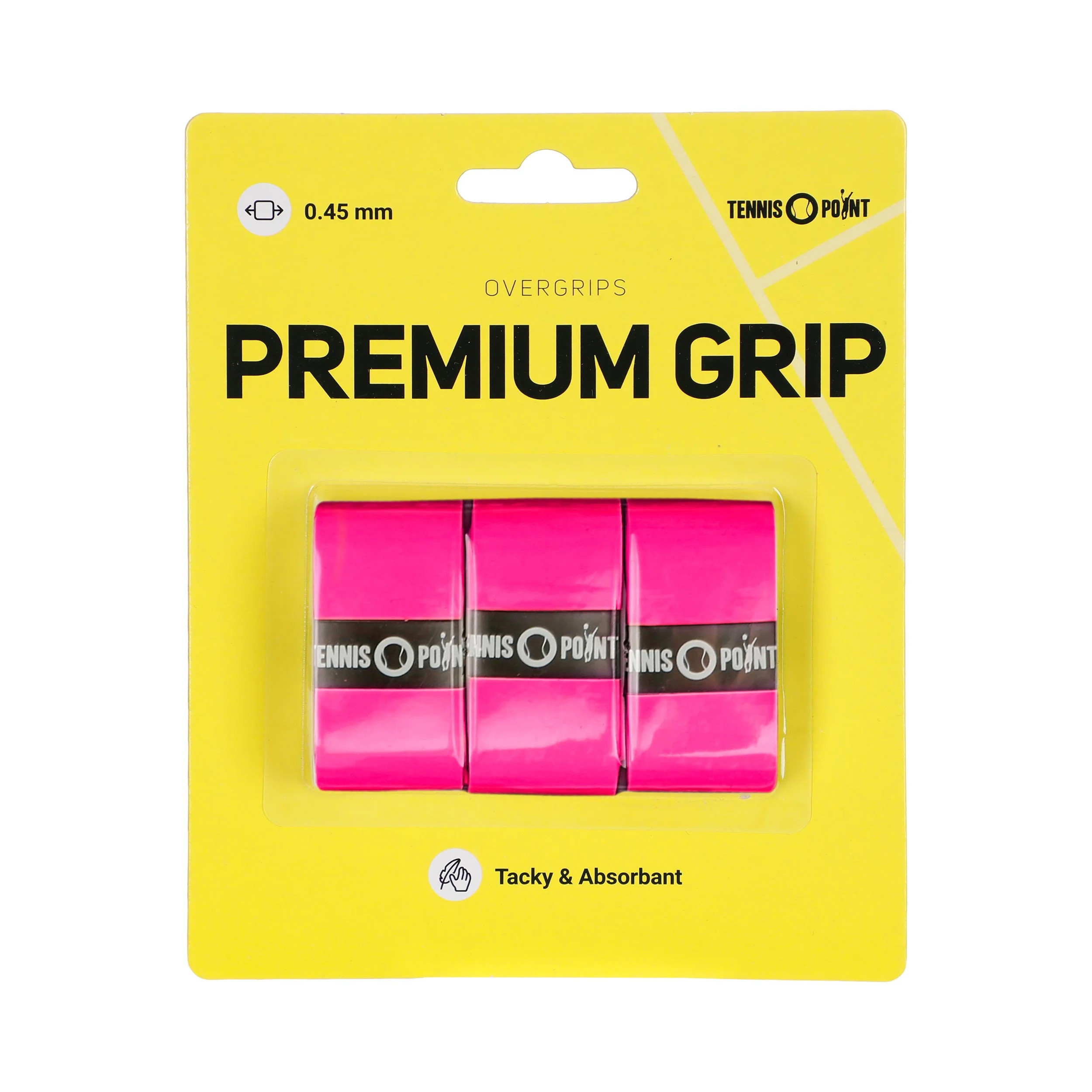 Premium Grip Pack De 3-Rosa