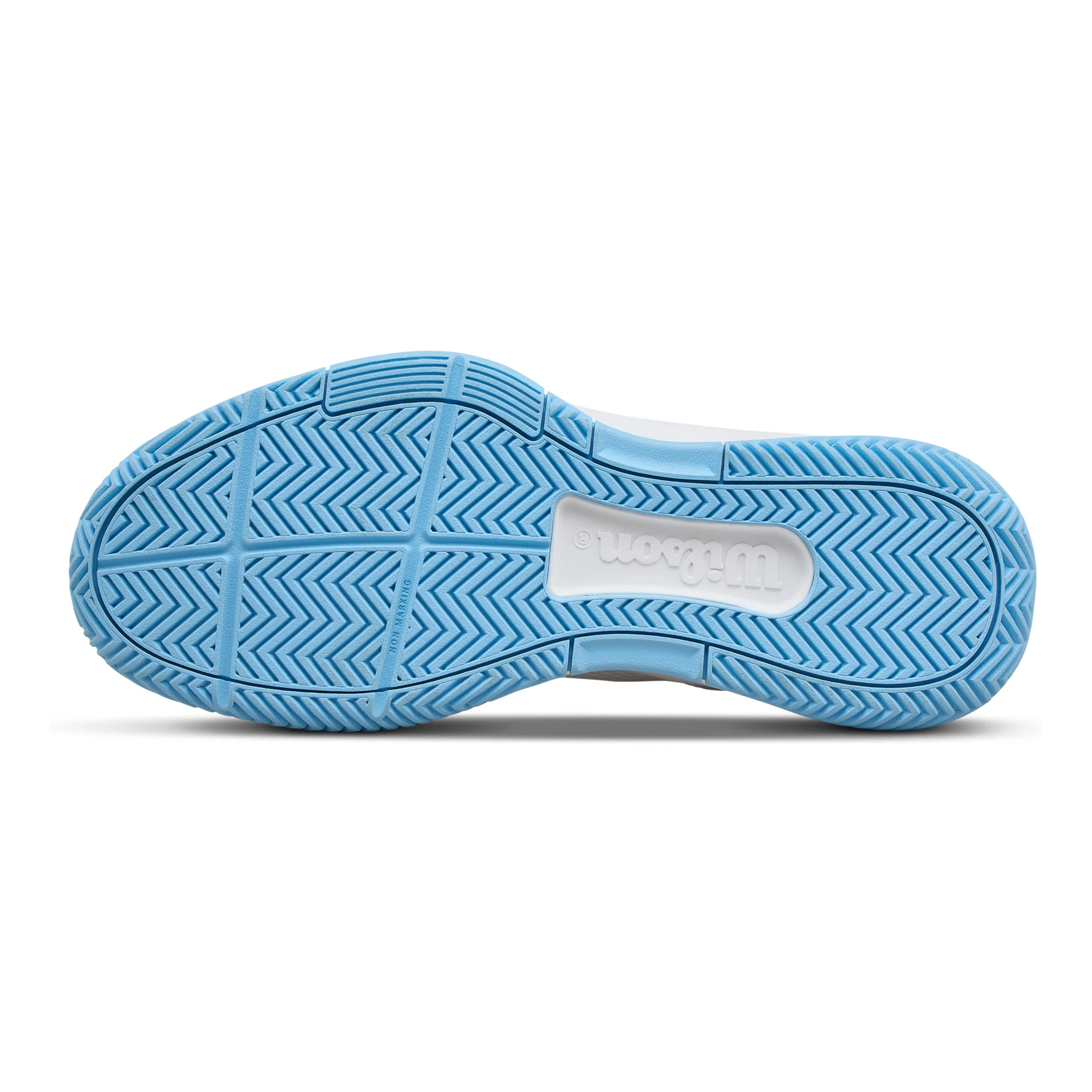 Court Glide Zapatilla todas las superficies Mujeres - blanco, azul claro - Image 4