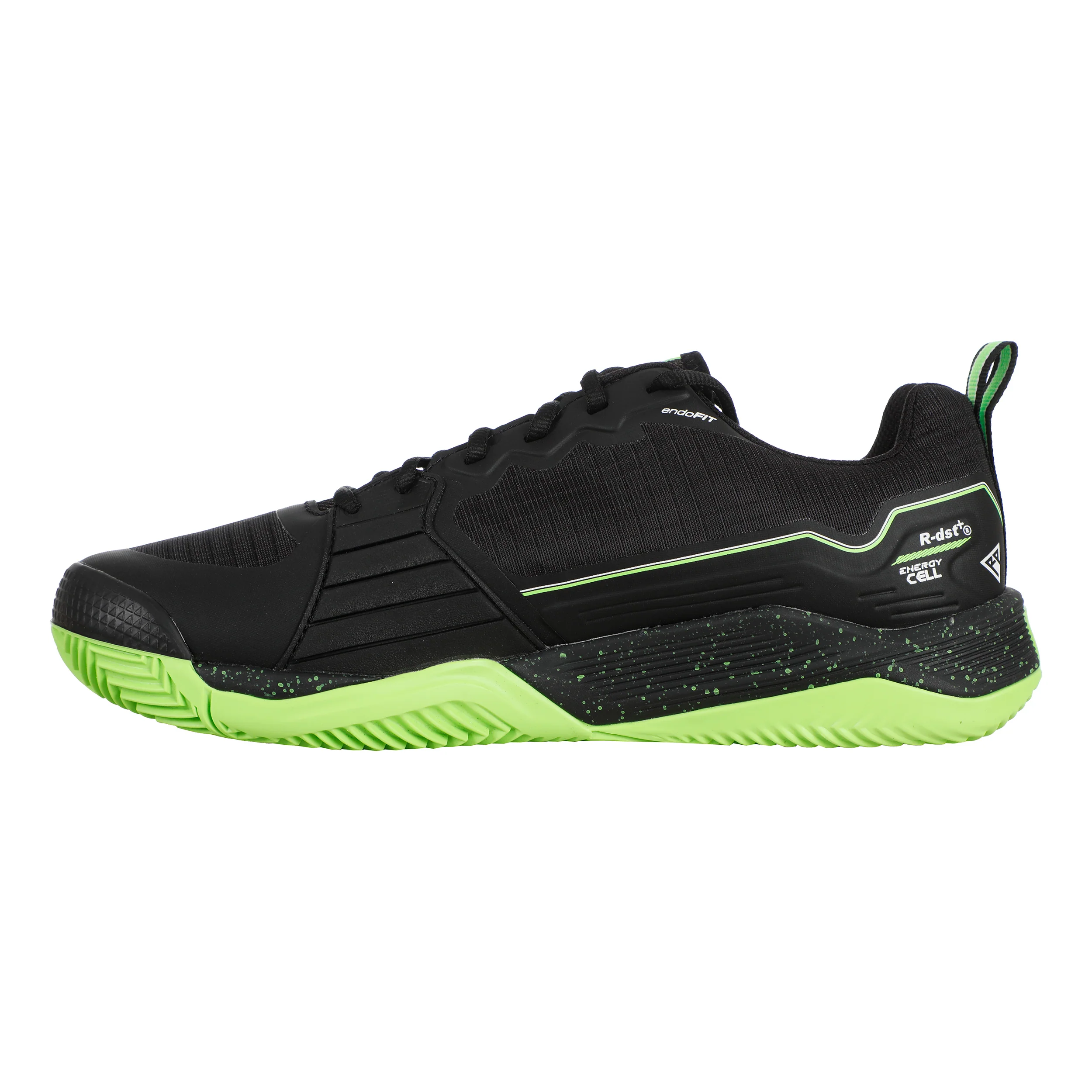 Rush Pro 4.5 Zapatilla Tierra Batida Hombres-Negro,Verde Claro - Image 2