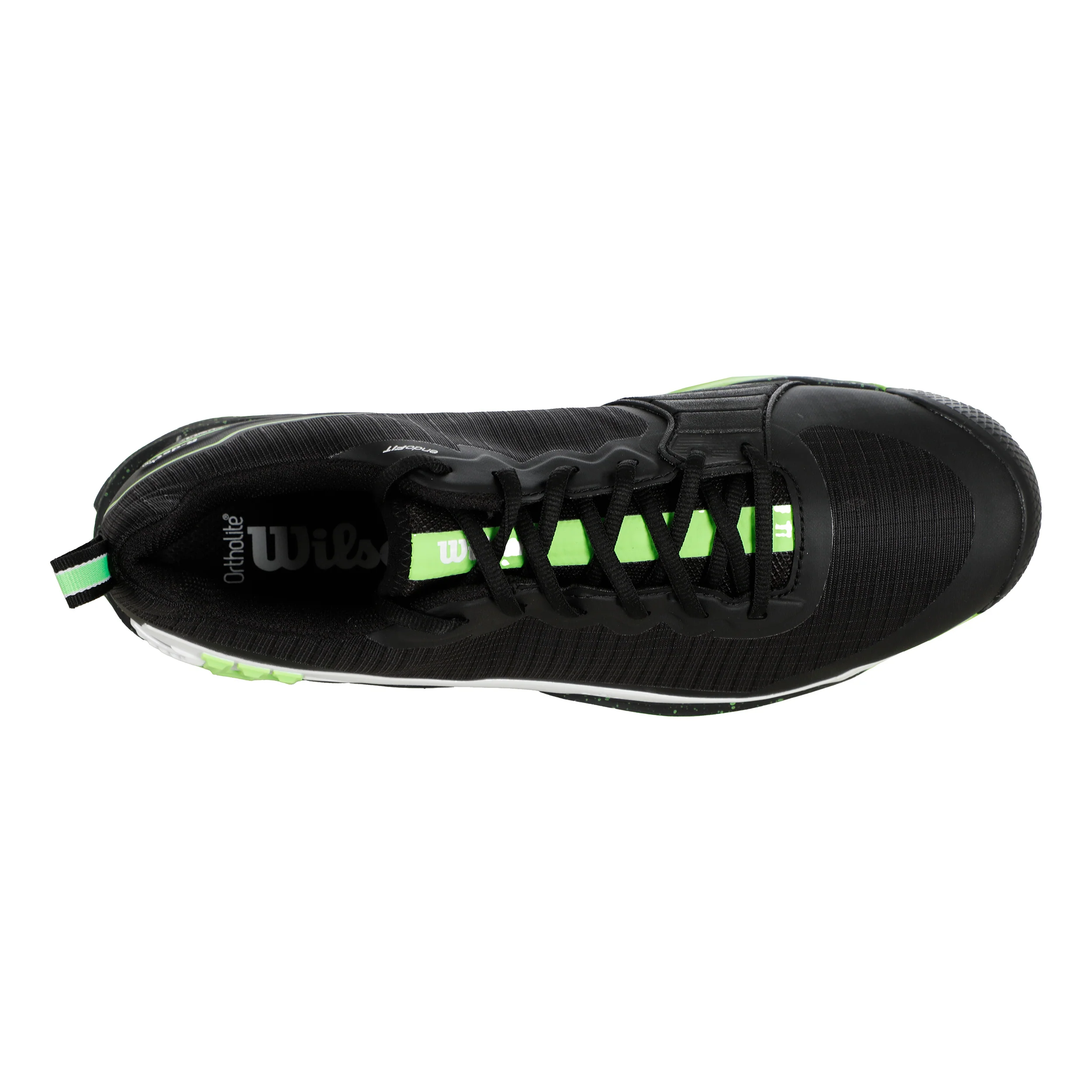 Rush Pro 4.5 Zapatilla Tierra Batida Hombres-Negro,Verde Claro - Image 3