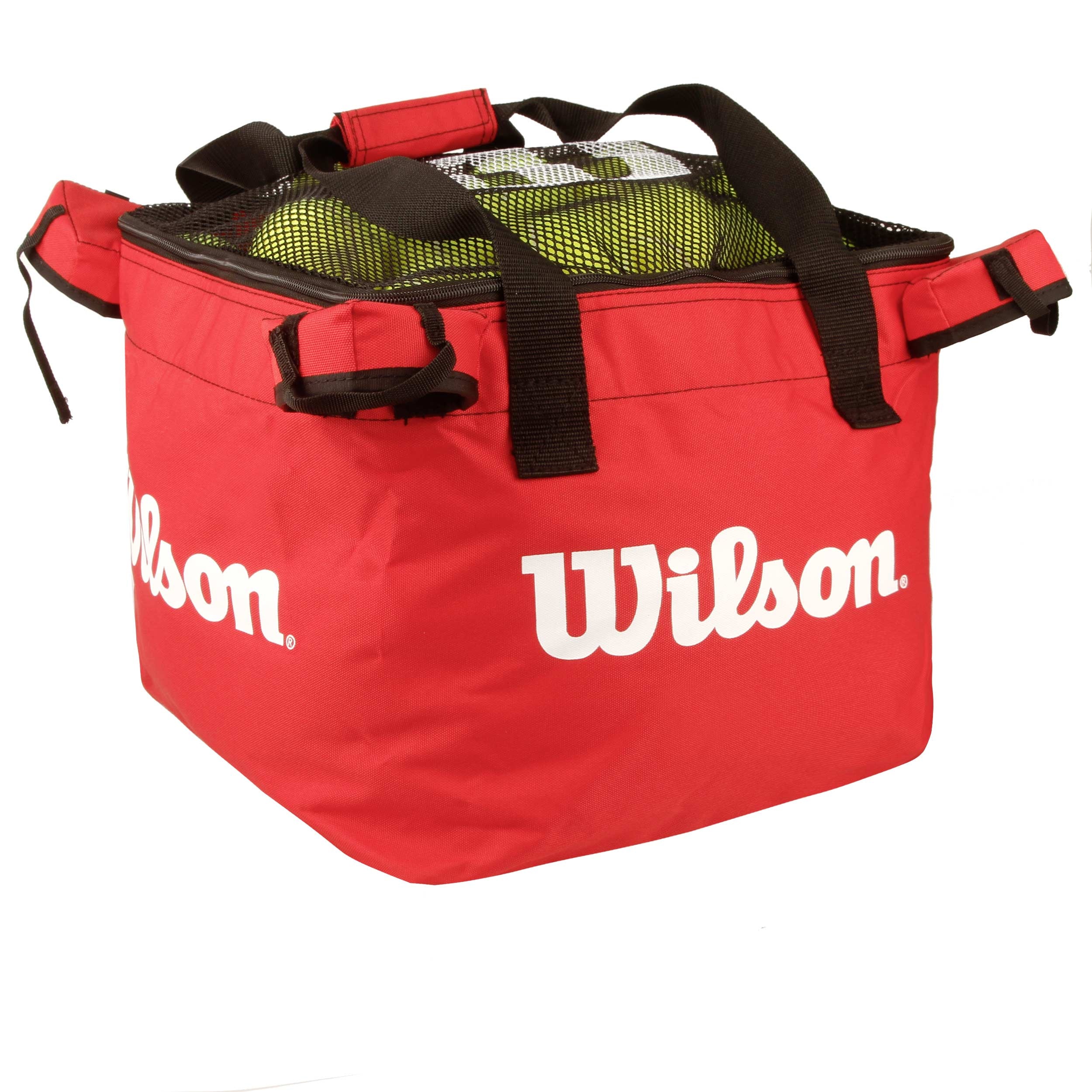 Tennis Teaching Cart Bolsillo Para Pelota Recambio-Rojo